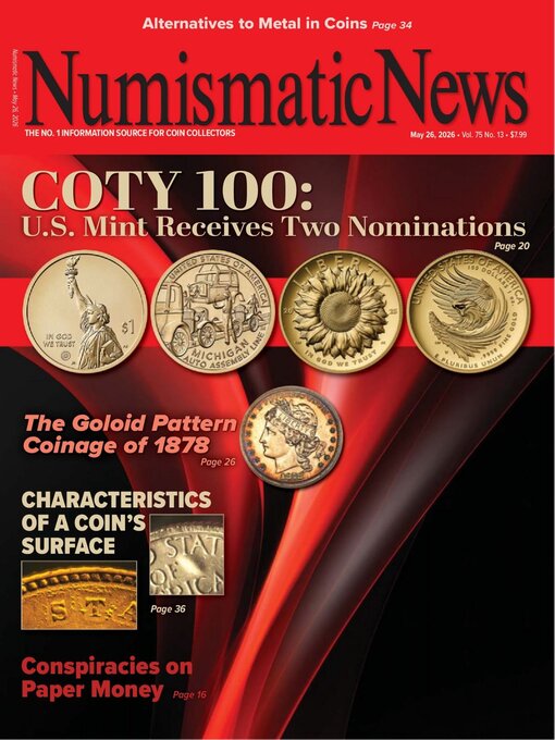 Cover image for Numismatic News
